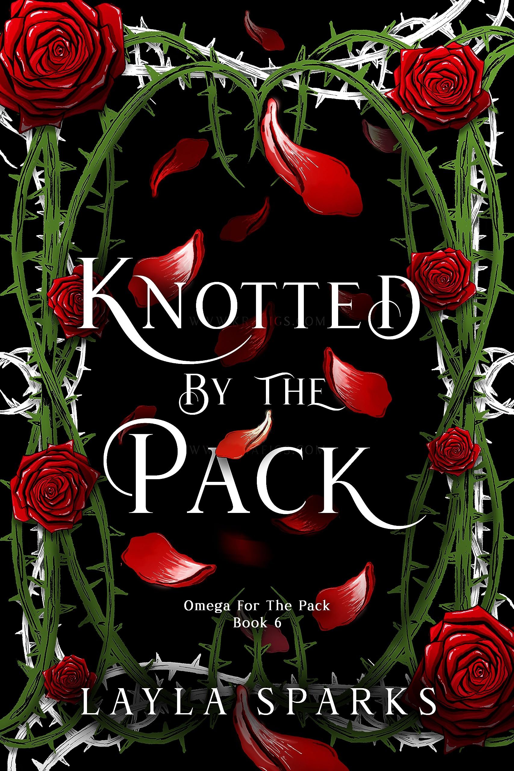 Knotted by The Pack: Children of the Alphas: Dark Why Choose Romance (Howl's Edge Island: Omega For The Pack Book 6) Cover